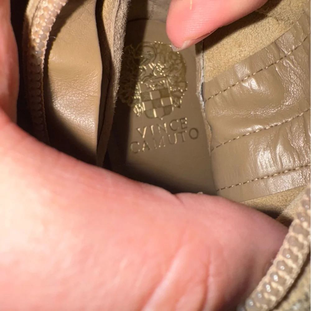 VINCE CAMUTO Beige Boots - Picture 7 of 7